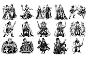 Nutcracker Ballet SVG Graphics, a Seasonal Illustration by DENIDigitalArtSudio (Thumbnail 6 of 7)