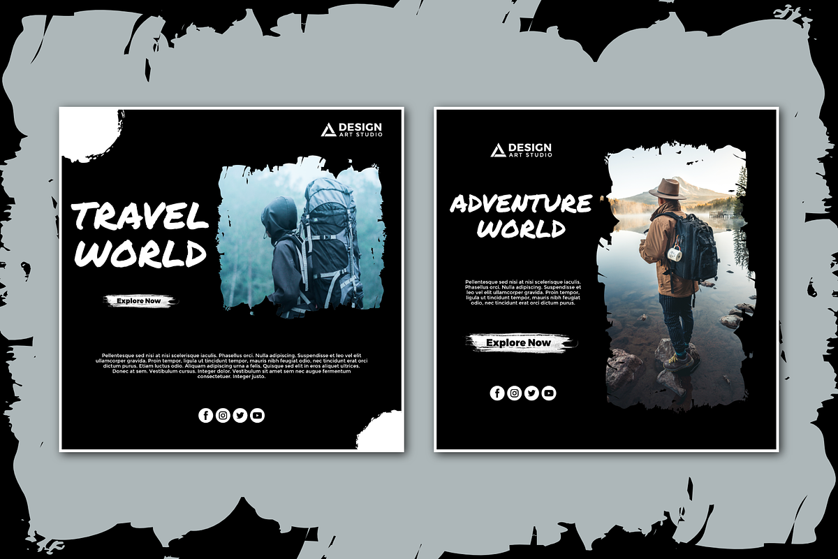 Affinity Designer Templates, a Social Media Template by Design Art Studio (Photo 3 of 7)