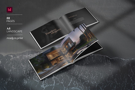 Aurea Real Estate Brochure Template, a Brochure Template by mario_kojic_design