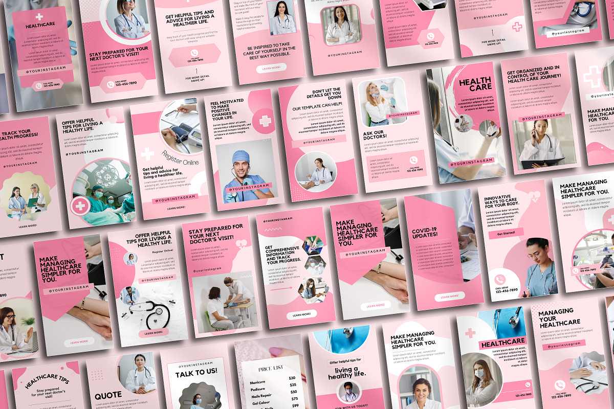 Healthcare Instagram Story Template preview 4