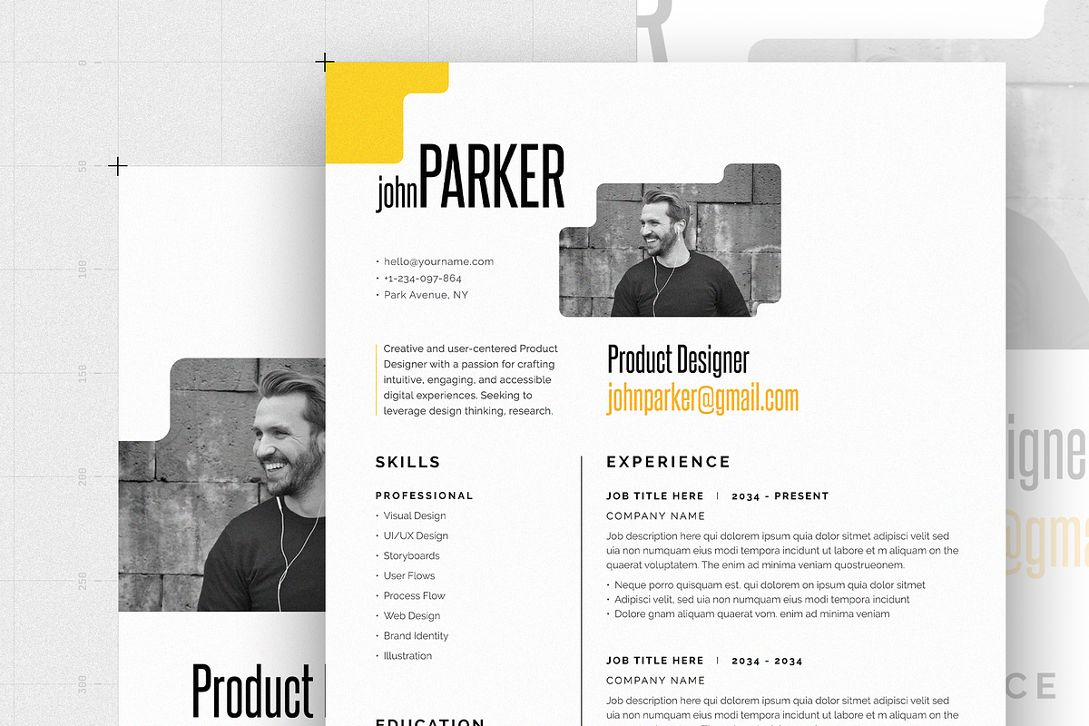 Resume/CV, a Resume Template by Reuix Studio (Photo 2 of 6)