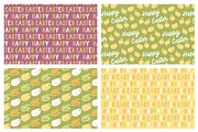 Happy Easter patterns elements cards, a Pattern Graphic by RevolutionizZed (Thumbnail 13 of 16)