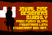 Recubs Press - Display Letterpress, a Sans Serif Font by CuratedType Studio (Thumbnail 9 of 10)