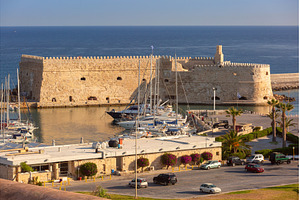 Koules Fortress early in the morning, an Architecture Photo by kavalenkava