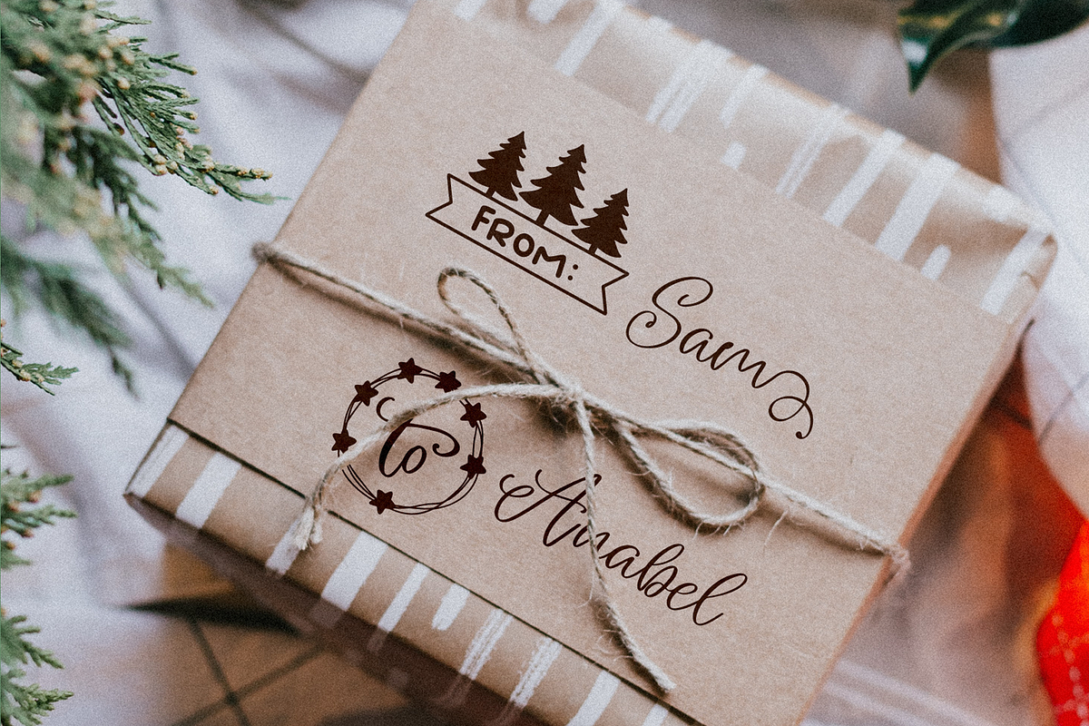 Christmas Font & Doodles collection, a Script Font by CallMeStasia (Photo 15 of 18)