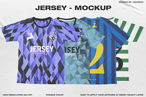 Jersey - Mockup, a Shirt Mockup by DaldSgh
