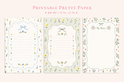 Cute Stationery Paper, a Background Graphic by by creative paper (Thumbnail 8 of 14)