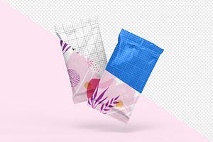 Pouch Packaging Mockup - 8 Views