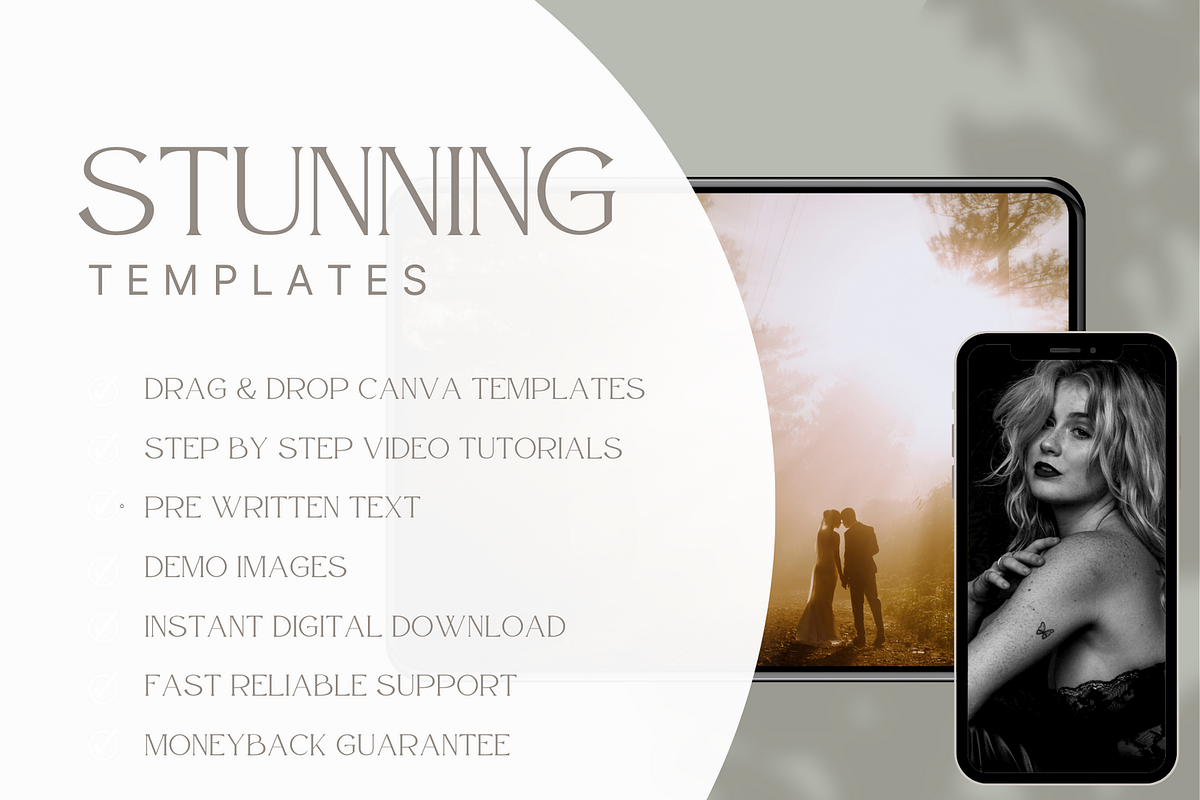 GOLD Complete Photography Bundle, a Magazine Template by Signature Edits (Photo 2 of 7)