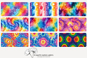 70 abstract tie-dye seamless pattern, a Pattern Graphic by Poppy Lane Studio (Thumbnail 4 of 10)