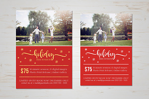Holiday Mini Session Template