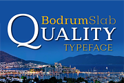 Bodrum Slab, a Slab Serif Font by BULENT YUKSEL (Thumbnail 11 of 12)