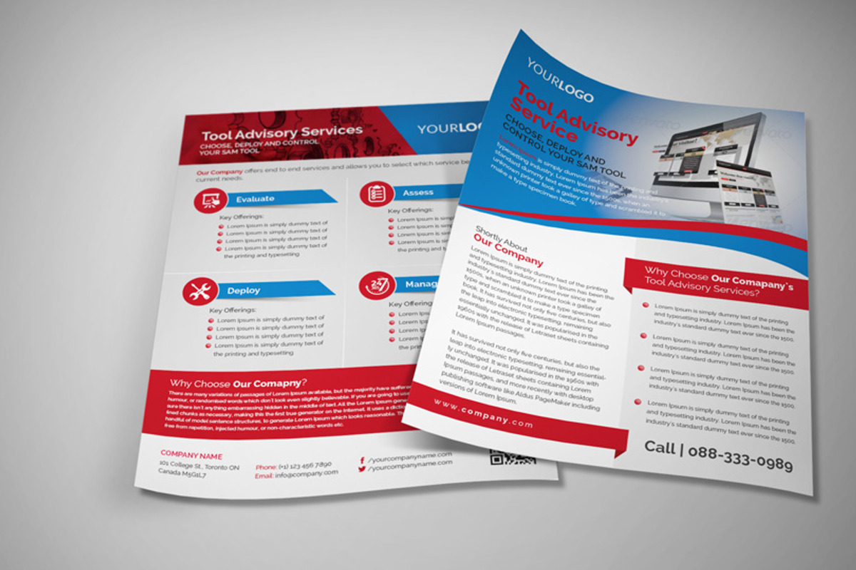 IT and Software Flyers, a Flyer Template by RQ Designs (Photo 4 of 11)