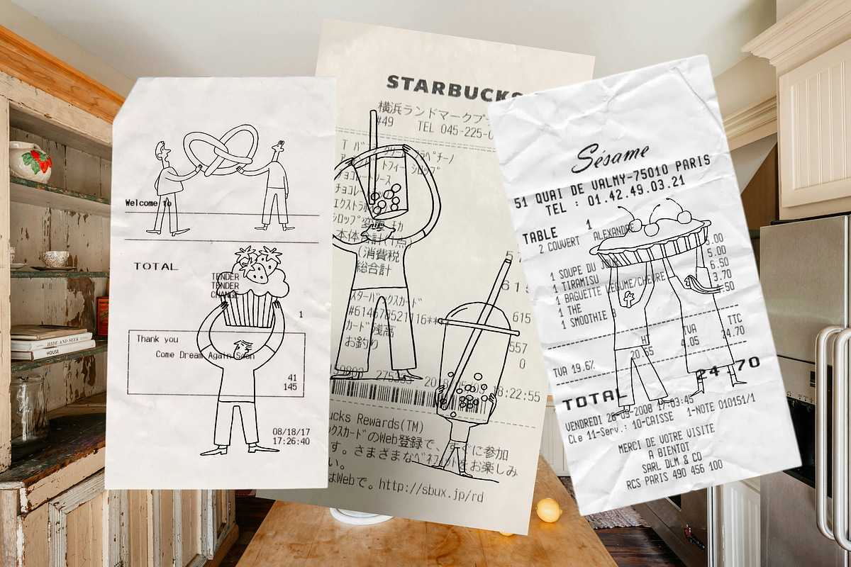 Naive Food: Hand-Drawn Characters, a Food Illustration by Veyla (Photo 14 of 19)