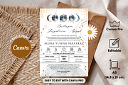 Moon Phase Baby Shower Invitation, an Invitation Template by Blooming Daisy (Thumbnail 1 of 4)