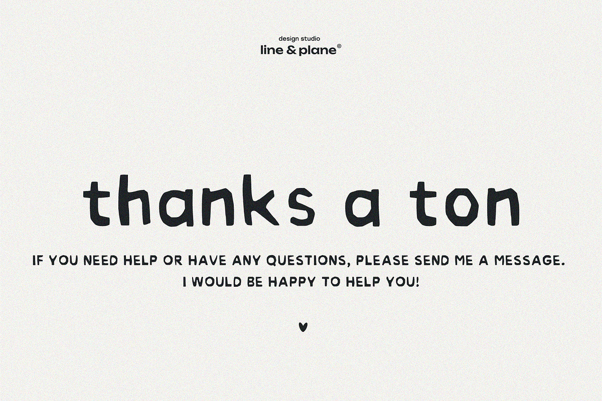Burlcut Font - Latine & Cyrillic, a Handwritten Font by line & plane (Photo 10 of 10)