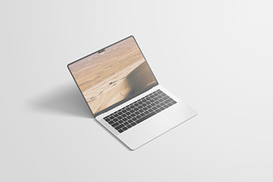 Macbook Pro & Clay Mockup