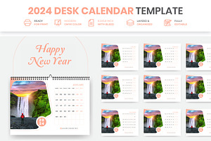 Business Desk Calendar Plan 2024