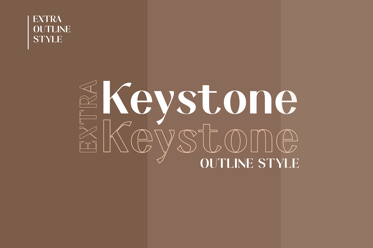 Keystone - an elegant sans, a Sans Serif Font by Java pep (Photo 4 of 12)