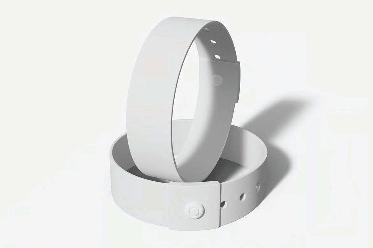 Silicone Wristband Mockup, an Advertising Mockup by skybluecreative (Photo 2 of 3)