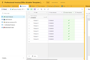 Airtable Invoice & Offer Generator, a Templates & Theme by HI Airtable Templates (Thumbnail 5 of 14)