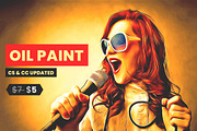 BUNDLE! 20 in 1 Oil Painting Effect, an Action Add-On by U_Design (Thumbnail 13 of 22)