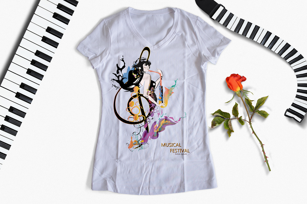 Abstract colorful musicians., a Person Illustration by Laifalight (Photo 3 of 7)