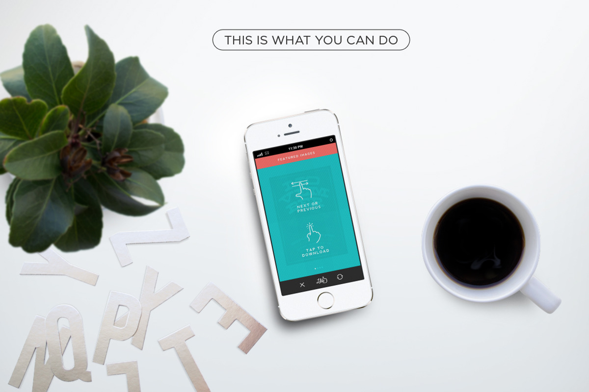 White Devices Mockup, an iPhone Mockup by tomodachi studio (Photo 4 of 5)