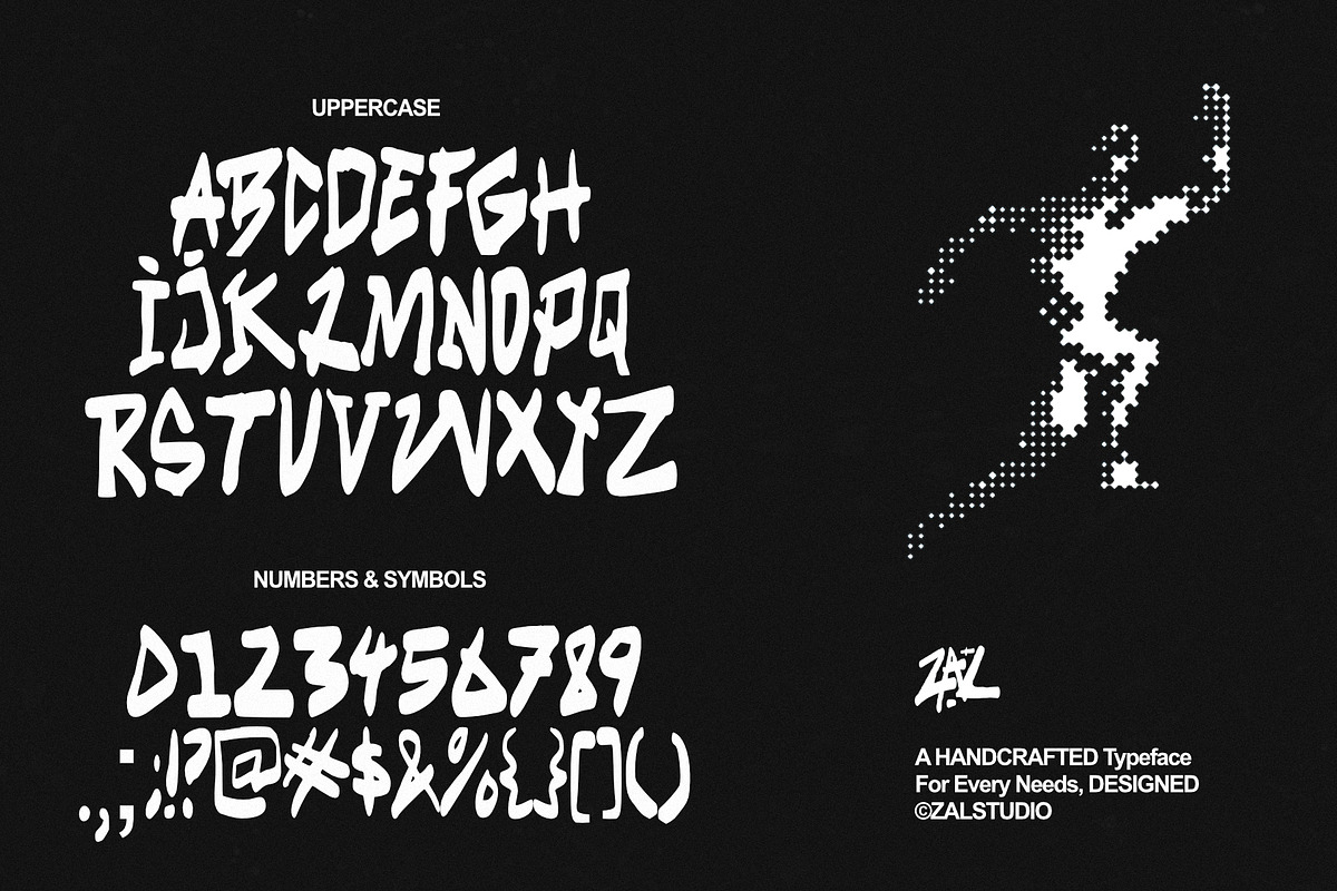 Lamine - Bold Display Typeface, a Sans Serif Font by ZAL STUDIO (Photo 3 of 3)