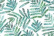 Enchanting fern - leaves pattern, a Pattern Graphic by Katerina Tova (Thumbnail 5 of 5)