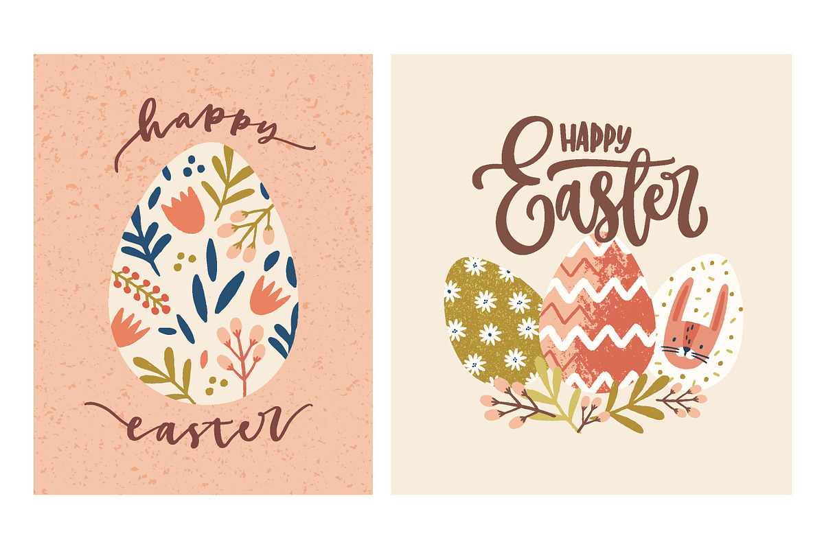 Easter greeting cards, a Decorative Illustration by Good Studio (Photo 1 of 3)