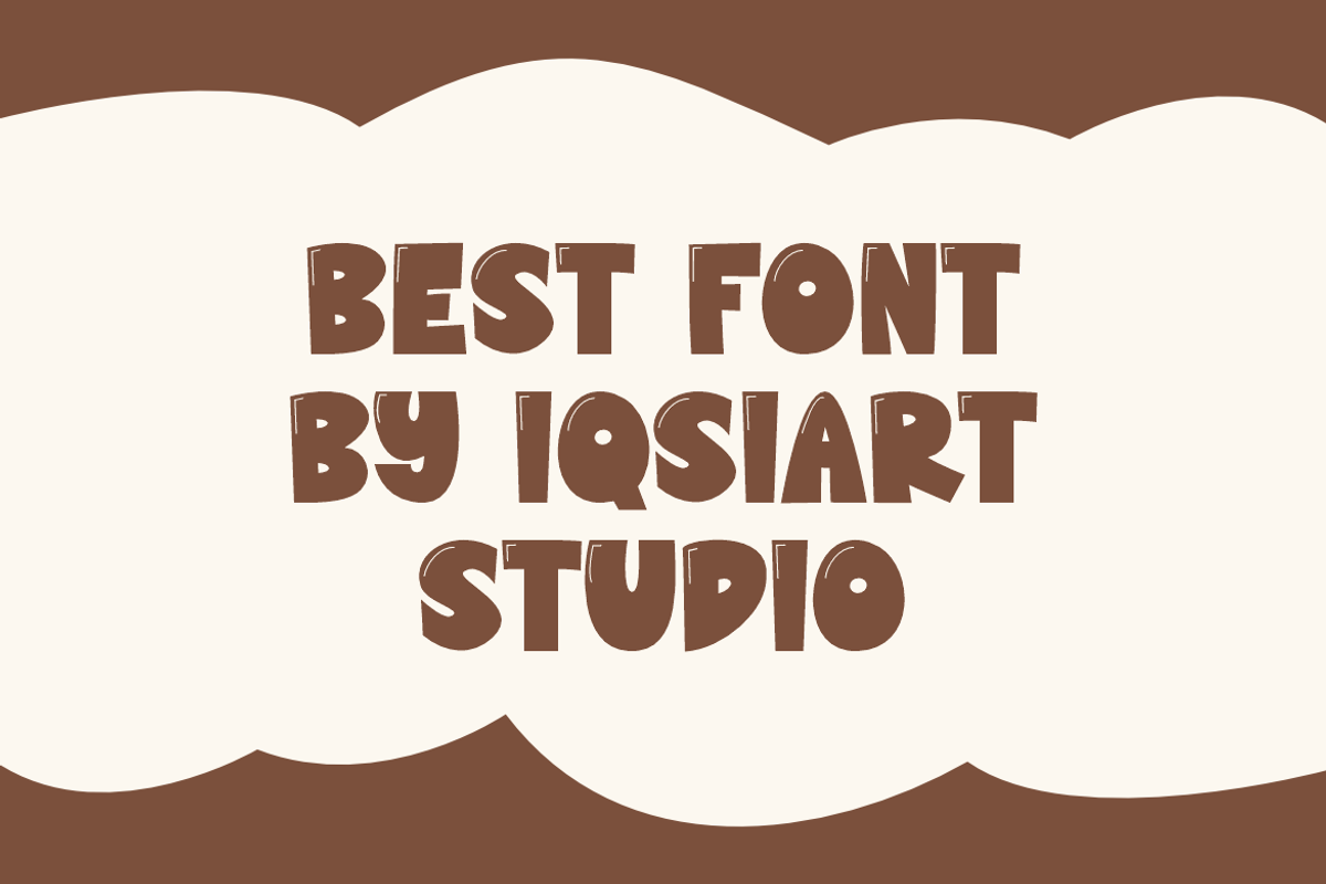 Hijente - Bubble Font, a Sans Serif Font by Iqsiart Studio (Photo 6 of 7)