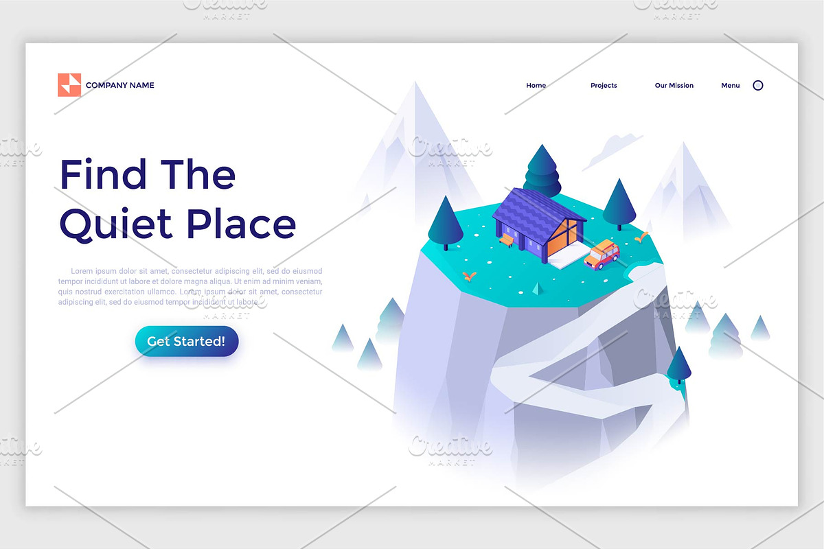 Isometric Solutions Mini. Part 4, a Templates & Theme by Andrew Kras Design (Photo 15 of 19)