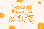 Orange Pop | Handwritten font, a Handwritten Font by LivelyAutumn11.11 (Thumbnail 4 of 5)