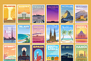 Travel Posters Collection., an Illustration by Red Monkey (Thumbnail 4 of 8)