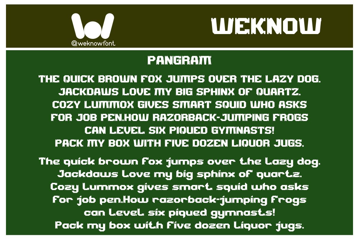 Minotaur font, a Font by weknow (Photo 6 of 8)