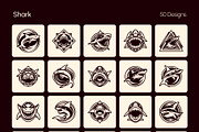 1500 Animal Logos, a Solid Icon by Creative Stall (Thumbnail 33 of 37)