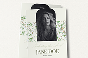 Funeral Program Template Set I Canva, an Invitation Template by The Social Stuff (Thumbnail 1 of 9)