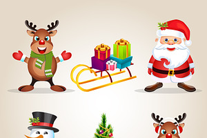 Christmas characters