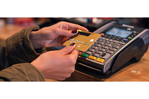 Customer Tapping Credit Card on POS, a Technology Photo by piter.goskov