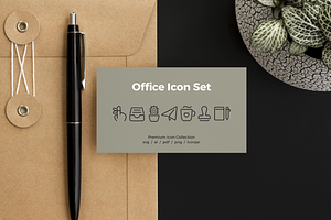 Office Icons Pixi Line