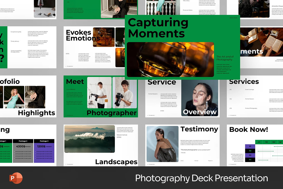 Photography Deck Powerpoint, a Presentation Template by Fit-tee (Photo 1 of 2)