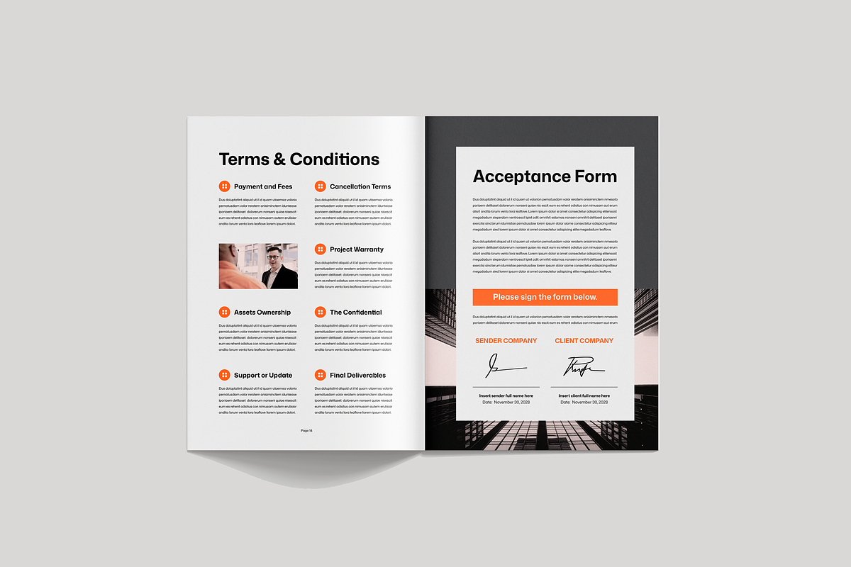Business Proposal, a Brochure Template by Leaflove (Photo 8 of 10)