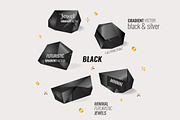 Minimal & Futuristic Jewels Vector, an Object Graphic by Paperly Studio (Thumbnail 1 of 2)