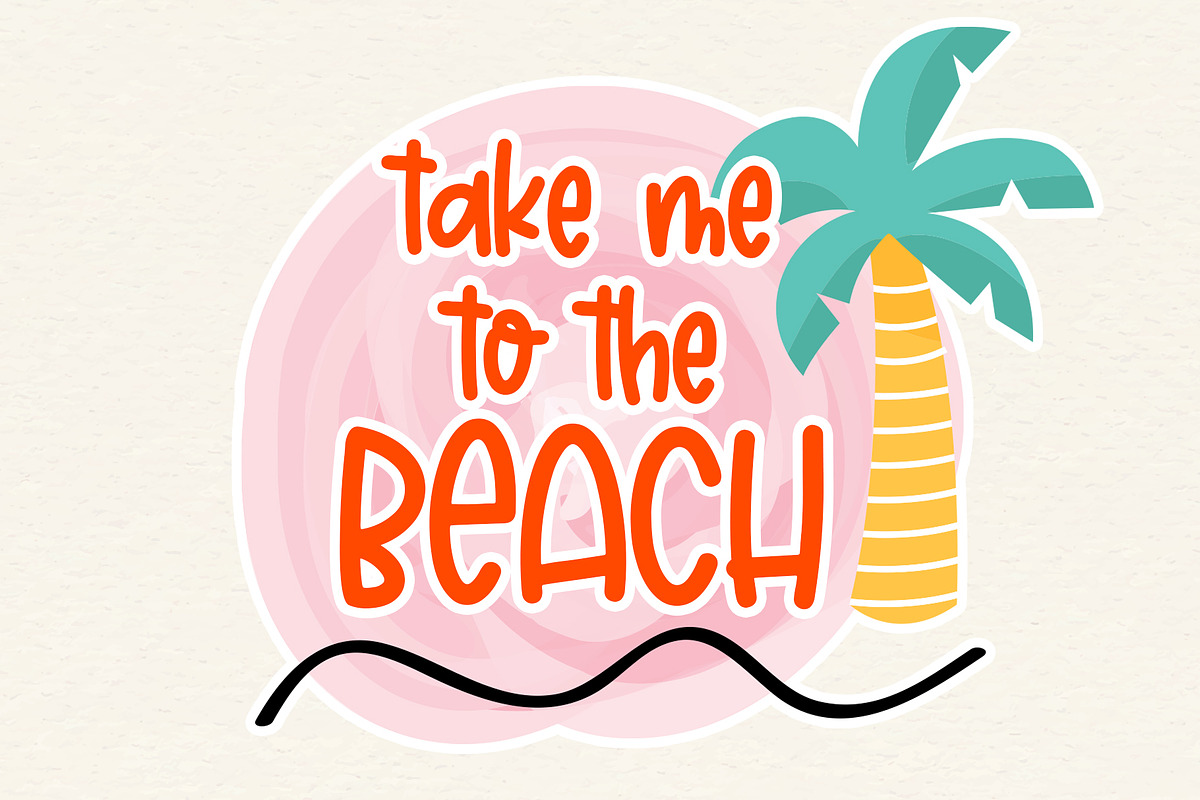 Lemon Crush - Handwritten Font preview 4