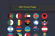 Circle Flags (230 - AI, PDF, PNG), a Solid Icon by alpercakici (Thumbnail 4 of 5)