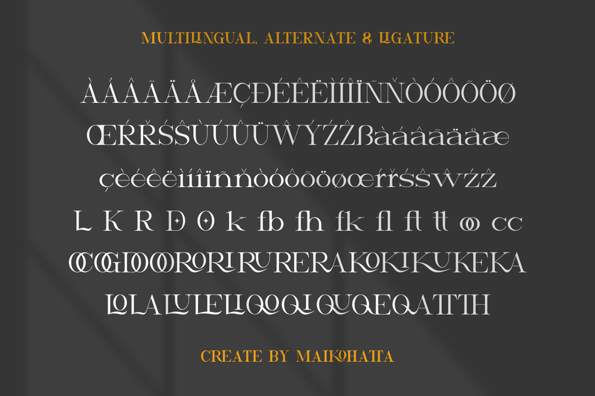 Verietta - Modern Serif Typeface, a Serif Font by MaikoHatta (Photo 8 of 8)