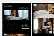 Hotel & Resort Figma Template, an UI Kit Template by Rozepaars Design (Thumbnail 3 of 4)