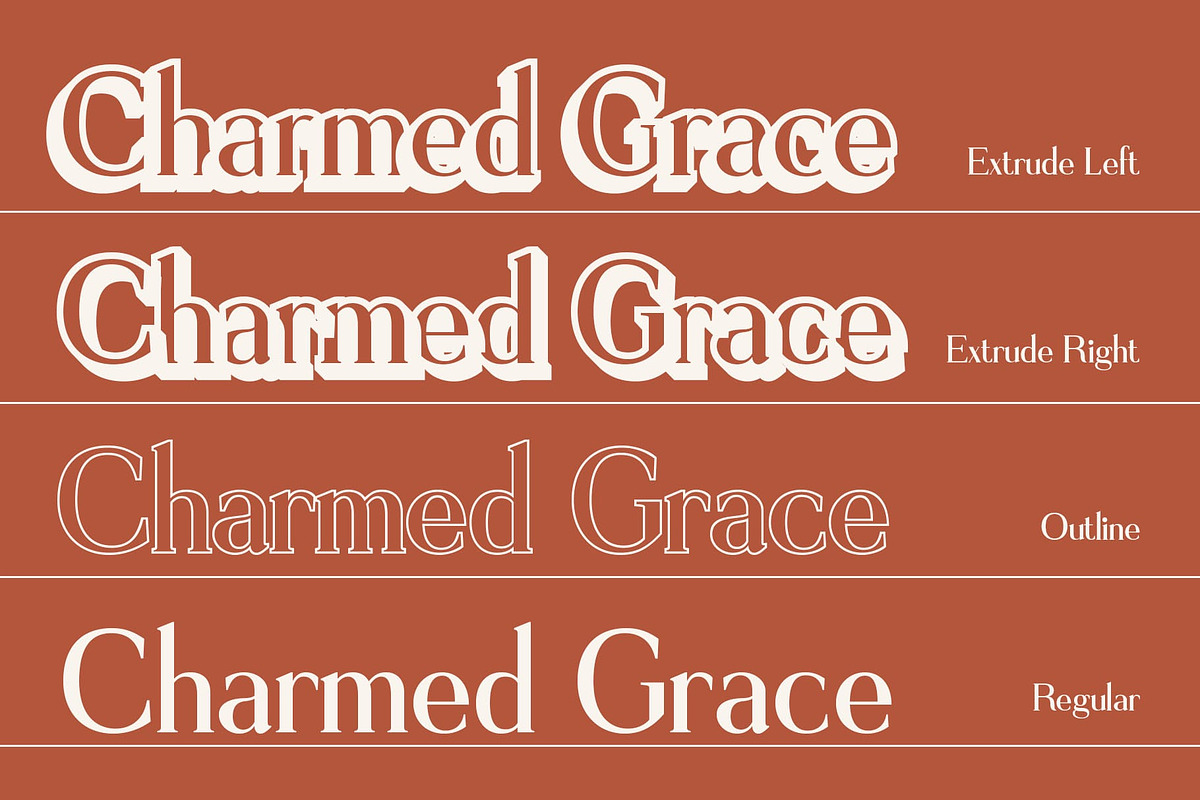 Gerfard 3D, a Serif Font by Craft Supply Co. (Photo 2 of 8)