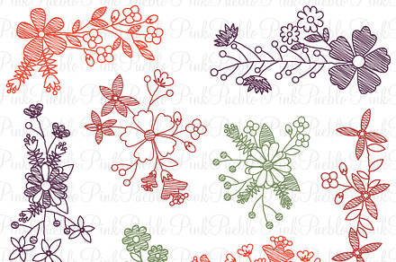 Doodle Speech Bubbles Ps Brushes preview 3